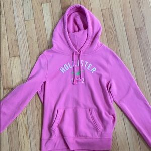 Pink hoodie